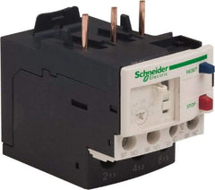 Schneider Electric - 3 Pole, NEMA Size 00-1, 0.63 to 1 Amp, 690 VAC, Thermal NEMA Overload Relay - Trip Class 20, For Use with LC1D09, LC1D12, LC1D18, LC1D25, LC1D32 and LC1D38 - Benchmark Tooling