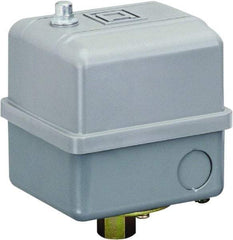 Square D - 1, 7, 9 and 3R NEMA Rated, 125 to 150 psi, Electromechanical Pressure and Level Switch - Adjustable Pressure, 575 VAC, L1-T1, L2-T2 Terminal, For Use with Square D Pumptrol - Benchmark Tooling