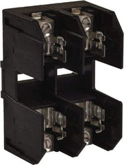 Square D - 2 Pole, 600 Volt, 30 Amp, DIN Rail Mount Fuse Holder - Compatible with J Class Fuse - Benchmark Tooling