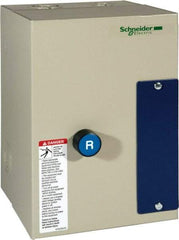 Schneider Electric - 3 Pole, 12 Amp, 24 Coil VAC, Nonreversible Enclosed IEC Motor Starter - 1 Phase Hp: 0.5 at 120 VAC, 2 at 240 VAC, 3 Phase Hp: 10 at 575 VAC, 3 at 208 VAC, 3 at 230 VAC, 7.5 at 460 VAC - Benchmark Tooling