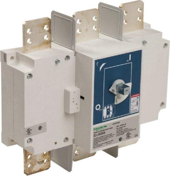 Schneider Electric - 600VAC at 50/60 Hz, 3 Pole, Nonfused Cam & Disconnect Switch - 14.57 Inch Wide x x 12.6 Inch High x x 5.51 Inch Deep - Benchmark Tooling