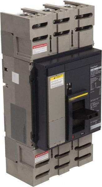 Square D - 800 Amp, 600 VAC, 3 Pole, Plug In Molded Case Circuit Breaker - Electronic Trip, 3/0 AWG - Benchmark Tooling
