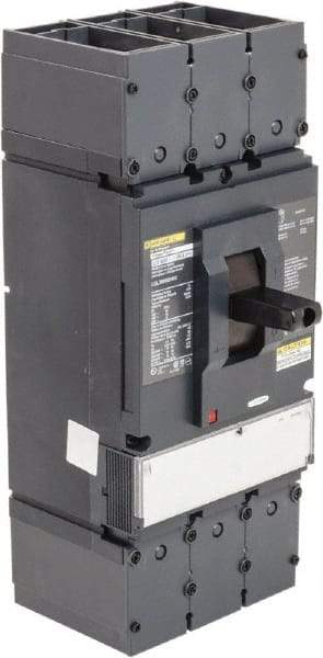 Square D - 600 Volt, 400 Amp, Automatic Molded Case Switch - 3 Pole, 18 at 600 VAC, 35 at 480 VAC, 65 at 240 VAC kA Interrupting Rating, Line/Load Lug Connection - Benchmark Tooling