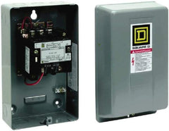 Square D - 2 Pole, 240 Coil VAC, 18 Amp NEMA Contactor - NEMA 1 Enclosure - Benchmark Tooling