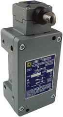 Square D - SPDT, NC/NO, 600 Volt Screw Terminal, Roller Plunger Actuator, General Purpose Limit Switch - 1, 2, 4, 6, 12, 13, 6P NEMA Rating, IP67 IPR Rating - Benchmark Tooling