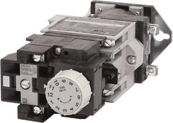 Square D - Time Delay Relay - 5 & 10 Contact Amp, 24 VDC - Benchmark Tooling