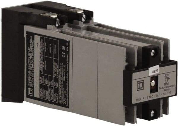 Square D - 10NO, 600 VAC Control Relay - Panel Mount - Benchmark Tooling