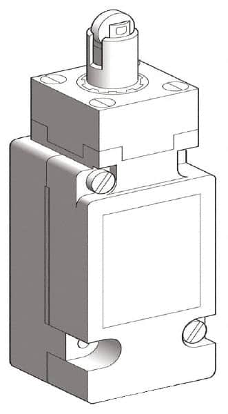 Telemecanique Sensors - SP, NC/NO, 600 VAC, Screw Terminal, Roller Plunger Actuator, General Purpose Limit Switch - IP66 IPR Rating - Benchmark Tooling