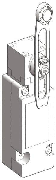 Telemecanique Sensors - SP, NC/NO, 600 VAC, Screw Terminal, Roller Lever Actuator, General Purpose Limit Switch - IP66 IPR Rating - Benchmark Tooling