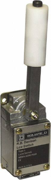 Square D - DPST, 2NO, 600 Volt, Screw Terminal, Rotary Spring Return Actuator, General Purpose Limit Switch - 1, 2, 4, 12, 13 NEMA Rating, IP67 IPR Rating - Benchmark Tooling