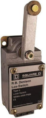 Square D - 3PDT, 2NC/NO, 600 Volt, Screw Terminal, Rotary Spring Return Actuator, General Purpose Limit Switch - 1, 2, 4, 12, 13 NEMA Rating, IP67 IPR Rating - Benchmark Tooling