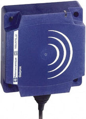 Telemecanique Sensors - NPN, PNP, Flat, Inductive Proximity Sensor - 2 Wires, IP68, 12 to 24 VDC, 80mm Wide - Benchmark Tooling