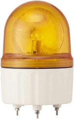 Schneider Electric - 24 VAC/VDC, 125 mAmp, Rotating Beacon LED Light - Surface Mounted, 6.61 Inch High, 120mm Diameter, 138 Flashes per min - Benchmark Tooling