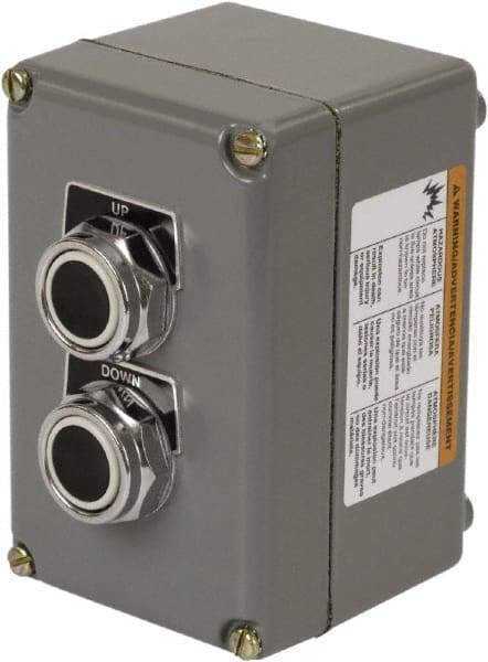 Schneider Electric - 1.18 Inch Mount Hole, Extended Straight, Pushbutton Switch - Weatherproof, Dust and Oil Resistant - Benchmark Tooling