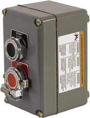 Schneider Electric - 1.18 Inch Mount Hole, Extended Straight, Pushbutton Switch - Weatherproof, Dust and Oil Resistant - Benchmark Tooling