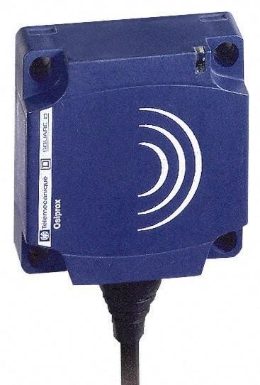 Telemecanique Sensors - NPN, PNP, NC, Flat, Inductive Proximity Sensor - 2 Wires, IP68, 12 to 24 VDC, 40mm Wide - Benchmark Tooling