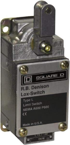 Square D - 10 Amp, NC Configuration, Right Hand Operation, Rope Operated Limit Switch - Automatic Reset, Cable Pull, 600 VAC - Benchmark Tooling