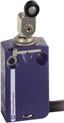 Telemecanique Sensors - DP, NC/NO, 240 VAC, Removable Cable Terminal, Roller Lever Actuator, General Purpose Limit Switch - IP66, IP67, IP68 IPR Rating - Benchmark Tooling