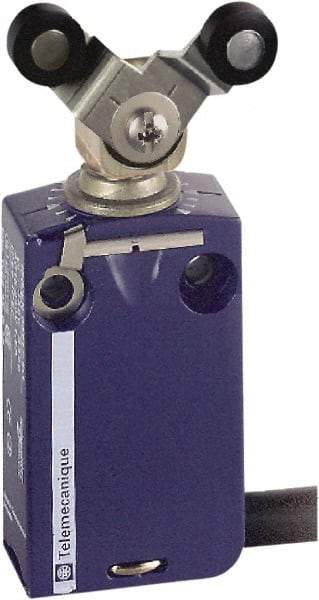 Telemecanique Sensors - NC/NO, 240 VAC, Roller Plunger Actuator, General Purpose Limit Switch - Benchmark Tooling