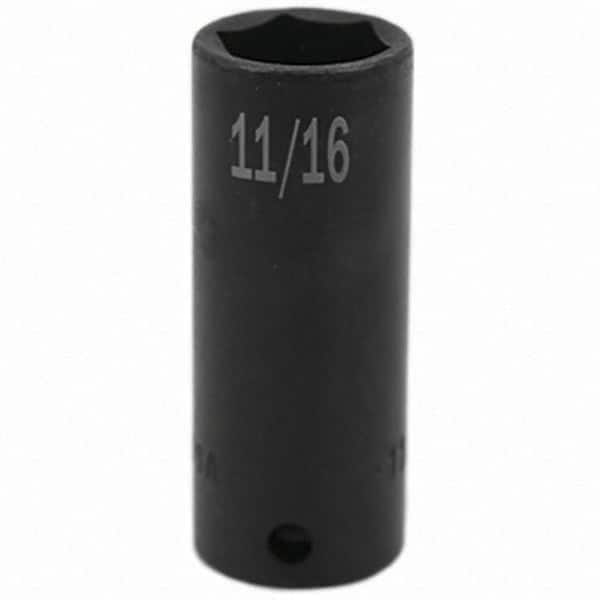 SK - Impact Socket - 3/8"DR 11/16" DEEP IMPACT SOCKET - Benchmark Tooling