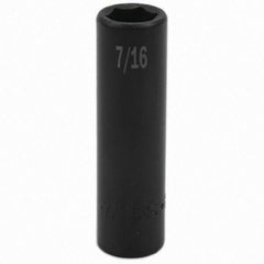 SK - Impact Socket - 3/8"DR 7/16" DEEP IMPACT SOCKET - Benchmark Tooling