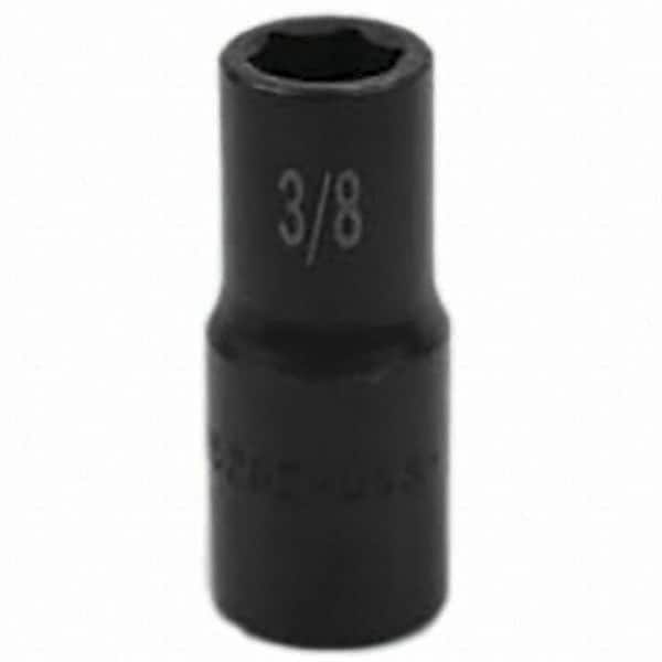 SK - Impact Socket - 3/8"DR 6PT 3/8" SEMI-DEEP IMPACT SOCKET - Benchmark Tooling