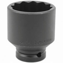 SK - Impact Socket - 3/4"DR 12PT 2" THIN WALL IMPACT SOCKET - Benchmark Tooling