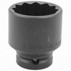 SK - Impact Socket - 3/4"DR 12PT 1-11/16" THIN WALL IMPACT SOCKET - Benchmark Tooling