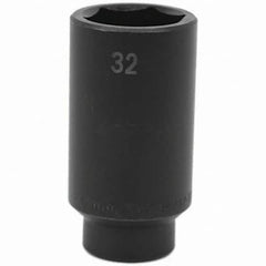SK - Impact Socket - 1/2"DR 32MM DEEP IMPACT SOCKET - Benchmark Tooling