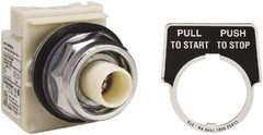 Schneider Electric - 30mm Mount Hole, Extended Straight, Pushbutton Switch Only - Maintained (MA) - Benchmark Tooling