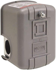 Square D - 1 and 3R NEMA Rated, 20 to 40 psi, Electromechanical Pressure and Level Switch - Adjustable Pressure, 575 VAC, L1-T1, L2-T2 Terminal, For Use with Square D Pumptrol - Benchmark Tooling