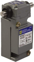 Square D - SPDT, NC/NO, 600 Volt Screw Terminal, Roller Plunger Actuator, General Purpose Limit Switch - 1, 2, 4, 6, 12, 13, 6P NEMA Rating, IP67 IPR Rating - Benchmark Tooling