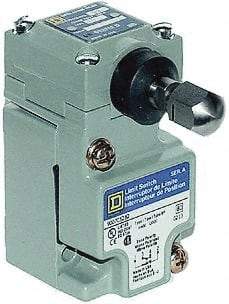 Square D - SPDT, NC/NO, 600 Volt Screw Terminal, Plunger Actuator, General Purpose Limit Switch - 1, 2, 4, 6, 12, 13, 6P NEMA Rating, IP67 IPR Rating - Benchmark Tooling