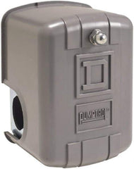 Square D - 1 and 3R NEMA Rated, 20 to 50 psi, Electromechanical Pressure and Level Switch - Adjustable Pressure, 575 VAC, L1-T1, L2-T2 Terminal, For Use with Square D Pumptrol - Benchmark Tooling