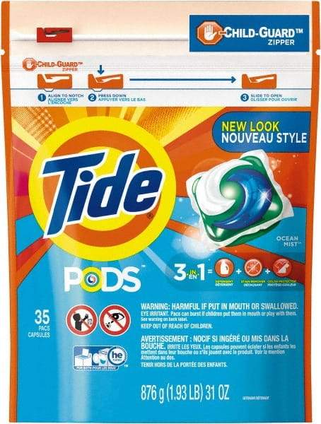 Tide - 31 oz Powder/Gel Laundry Detergent - Ocean Mist Scent - Benchmark Tooling