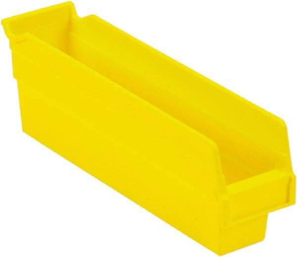 LEWISBins+ - 11-5/8" Deep, Yellow Hopper Shelf Bin - 4" High x 2-3/4" Wide x 11-5/8" Long - Benchmark Tooling