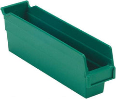 LEWISBins+ - 11-5/8" Deep, Green Hopper Shelf Bin - 4" High x 2-3/4" Wide x 11-5/8" Long - Benchmark Tooling