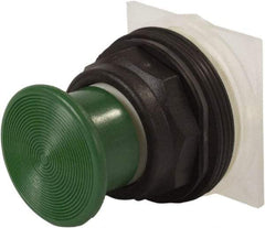 Schneider Electric - 30mm Mount Hole, Extended Straight, Pushbutton Switch Only - Green Pushbutton, Momentary (MO) - Benchmark Tooling