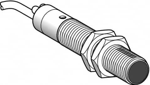 Telemecanique Sensors - Cable Connector, 15m Nominal Distance, Shock and Vibration Resistant, Through Beam Photoelectric Sensor - 24 to 240 VAC/VDC, 25 Hz, Brass, 97mm Long x 18mm Wide x 7 Inch High - Benchmark Tooling