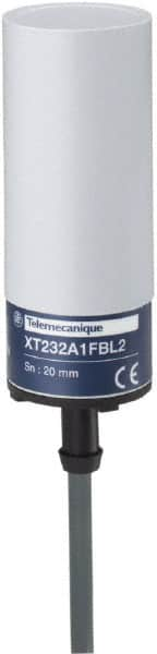 Telemecanique Sensors - 20mm Detection, Cylinder, Capacitive Proximity Sensor - IP67, 24 VAC/VDC, 80mm Long - Benchmark Tooling