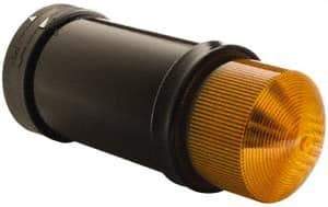 Schneider Electric - 24 VAC/VDC, 4X NEMA Rated, Strobe Tube, Orange, Flashing Light - 60 Flashes per min, 70mm Pipe/Pendant, 70mm Diameter, 157mm High, IP65, IP66 Ingress Rating - Benchmark Tooling