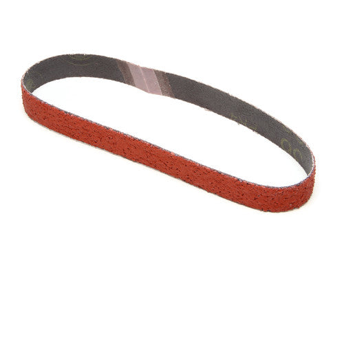 ‎3M Cloth Belt 777F 120 YF-weight 1-1/4″ × 81″ Film-lok Single-flex - Exact Industrial Supply