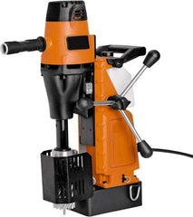 Cleveland Steel Tool - 3" Travel, Portable Magnetic Drill Press - 660 RPM, 11.7 Amps, 1.8 hp, 1400 Watts - Benchmark Tooling