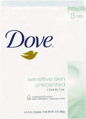 Dove - 4.5 oz Box Bar Soap - White, Unscented - Benchmark Tooling