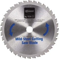 Fein - Wet & Dry-Cut Saw Blades Blade Diameter (Inch): 7-1/4 Blade Material: Carbide-Tipped - Benchmark Tooling