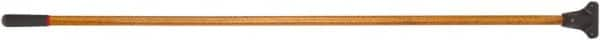 Harper Brush - 60 x 1-1/8" Wood Handle for Laitner Broom Heads - Bolt-On Connection, Tan - Benchmark Tooling