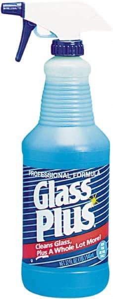 Glass Plus - 32 oz Spray Bottle Floral Glass Cleaner - Use on Glass - Benchmark Tooling