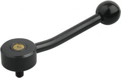 KIPP - 5/8-11, Steel Threaded Stud Adjustable Clamping Handle - 167.5mm OAL, 48mm High - Benchmark Tooling