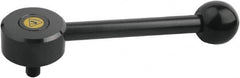 KIPP - 5/8-11, Steel Threaded Stud Adjustable Clamping Handle - 170.5mm OAL, 33mm High - Benchmark Tooling
