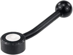 KIPP - 5/8-11, Steel Threaded Hole Adjustable Clamping Handle - 167.5mm OAL, 48mm High - Benchmark Tooling